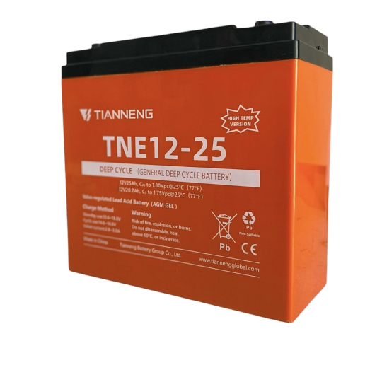 Bình ắc quy TIANNENG 12v-25Ah